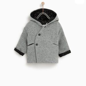 ZARA Baby Outerwear Collection Hoodie Coat
